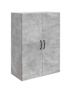 Mobiletto a muro Grigio Cemento 66 x 34,5 x 90 cm
