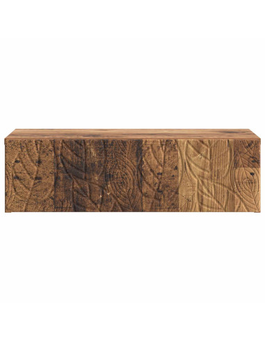 Tavolino da Parete Laterale Legno antico 87,5 x 34,5 x 17 cm