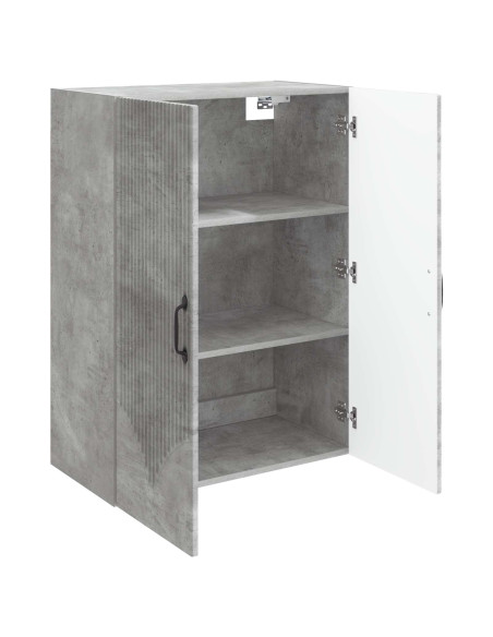 Mobiletto a muro Grigio Cemento 66 x 34,5 x 90 cm