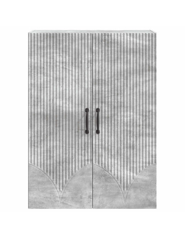 Mobiletto a muro Grigio Cemento 66 x 34,5 x 90 cm