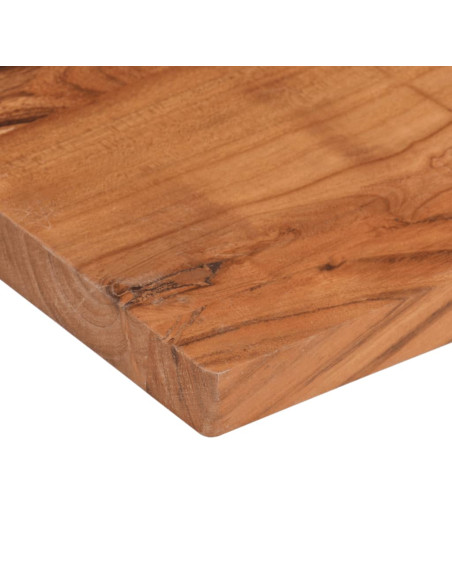 Piano Tavolo 160x50x3,8 cm Rettangolare Legno Massello Acacia