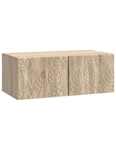 Mobile Porta TV da Muro 78,5 x 31 cm Rovere Sonoma