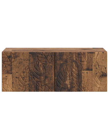 Mobile Porta TV da Muro 78,5 x 31 cm Legno antico