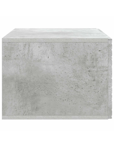 Mobile Porta TV da Muro 98 x 31 cm Grigio Cemento