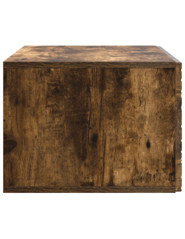 Mobile Porta TV da Muro 98 x 31 cm Rovere Fumo