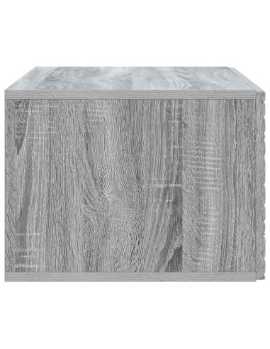 Mobile Porta TV da Muro 98 x 31 cm Sonoma grigio