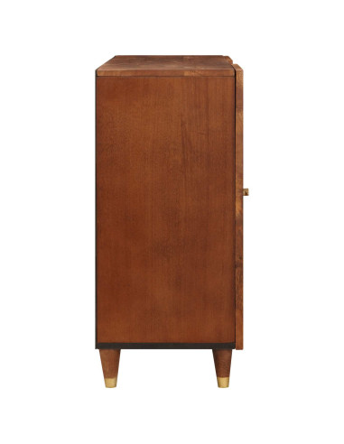 Credenza Marrone 90 x 33,5 x 75 cm Legno di mango massello