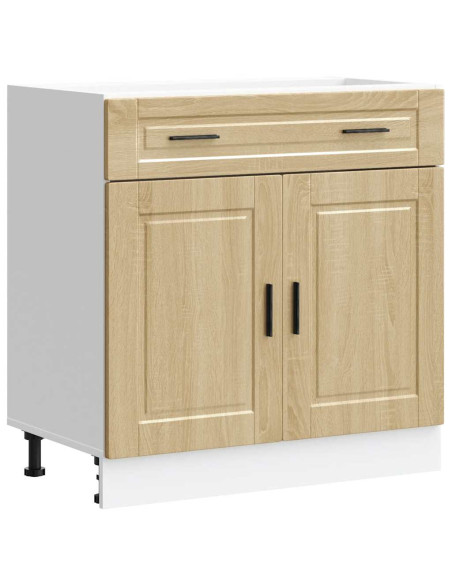 Base da Cucina Porto Rovere Sonoma in Legno Multistrato