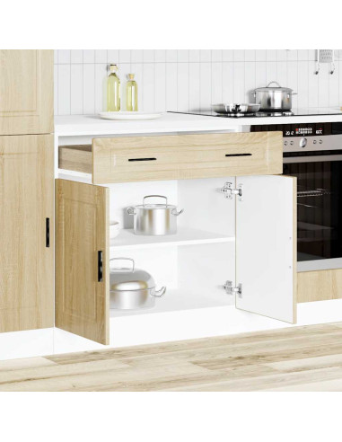 Base da Cucina Porto Rovere Sonoma in Legno Multistrato