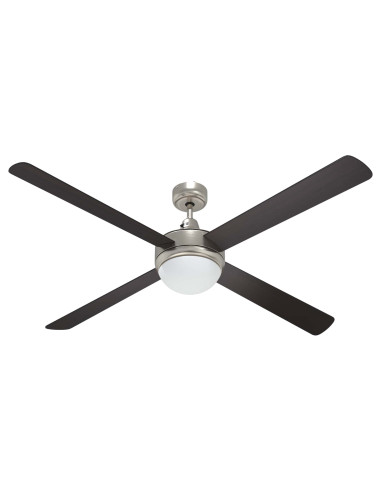 Ventilatore da soffitto con luce e telecomando Ø 130 cm