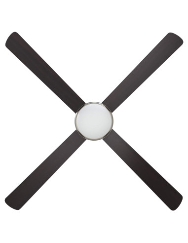 Ventilatore da soffitto con luce e telecomando Ø 130 cm