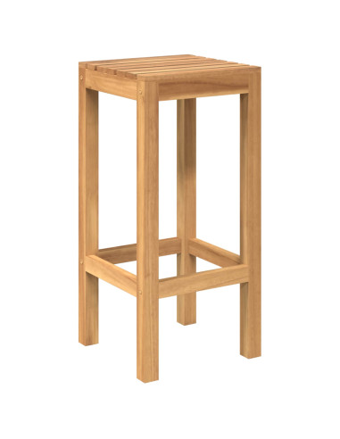 Set Bar da Esterno 3 pcs Non trattato Legno di teak solido