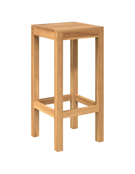 Set Bar da Esterno 3 pcs Non trattato Legno di teak solido