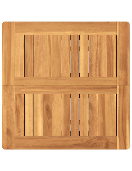 Set Bar da Esterno 3 pcs Non trattato Legno di teak solido