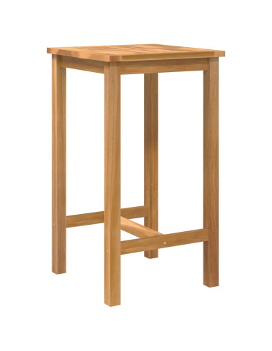 Set Bar da Esterno 3 pcs Non trattato Legno di teak solido