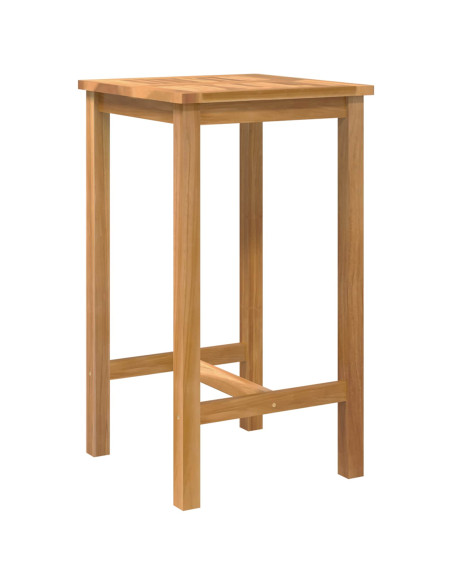 Set Bar da Esterno 3 pcs Non trattato Legno di teak solido
