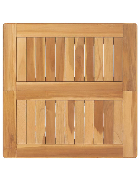 Set Bar da Esterno 3 pcs Non trattato Legno di teak solido