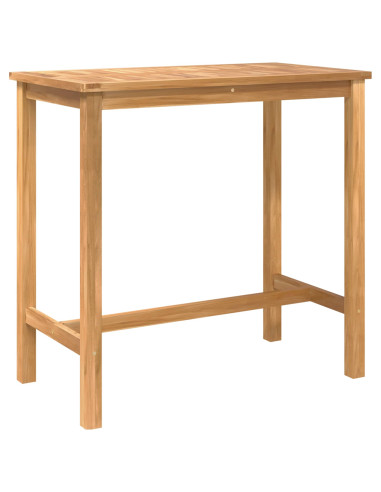 Set Bar da Esterno 5 pcs Non trattato Legno di teak solido