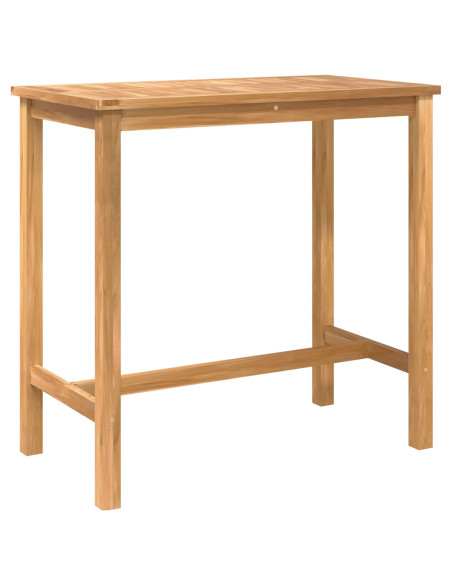 Set Bar da Esterno 5 pcs Non trattato Legno di teak solido