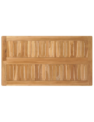 Set Bar da Esterno 5 pcs Non trattato Legno di teak solido