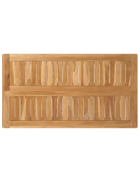 Set Bar da Esterno 5 pcs Non trattato Legno di teak solido