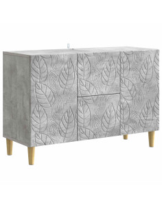 Credenza Grigio Cemento 89 x 34,5 x 60 cm Legno ingegnerizzato