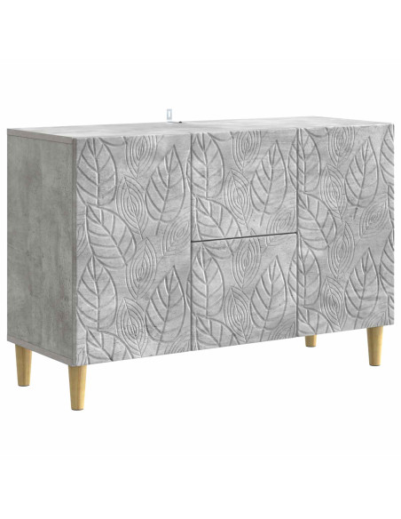 Credenza Grigio Cemento 89 x 34,5 x 60 cm Legno ingegnerizzato