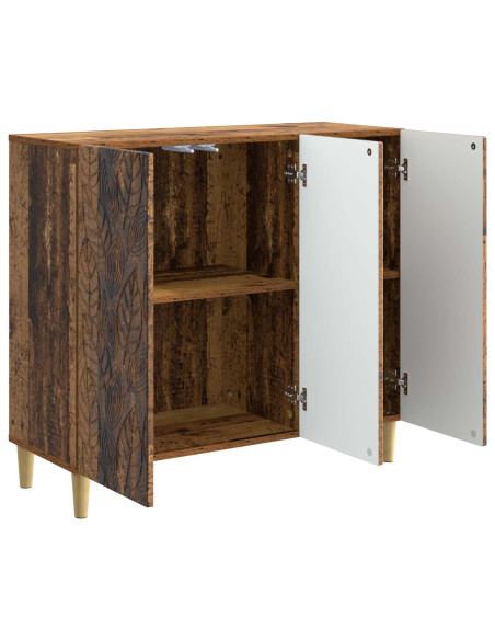 Credenza Legno antico 89 x 34,5 x 80 cm Legno ingegnerizzato