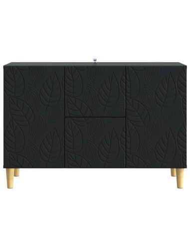 Credenza Nero 89 x 34,5 x 60 cm Legno ingegnerizzato