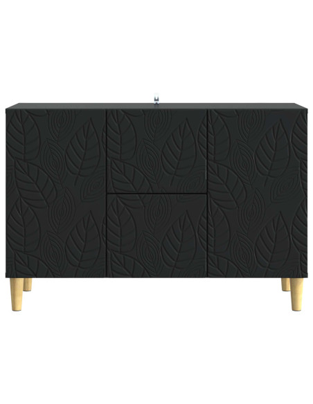 Credenza Nero 89 x 34,5 x 60 cm Legno ingegnerizzato