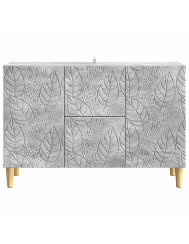 Credenza Grigio Cemento 89 x 34,5 x 60 cm Legno ingegnerizzato