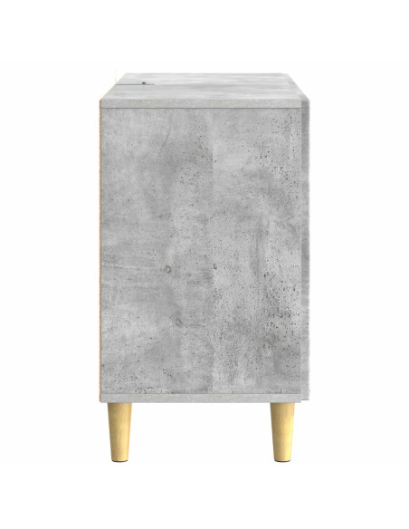Credenza Grigio Cemento 89 x 34,5 x 60 cm Legno ingegnerizzato