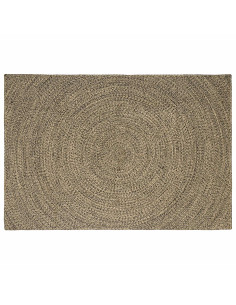 Tappeti per area Naturale e Nero 240 x 340 cm Juta