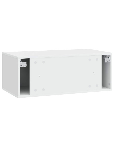 Mobile Porta TV da Muro 59,5 x 41 x 30 cm Bianco