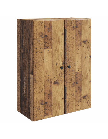 Mobiletto a muro Legno antico 66 x 34,5 x 90 cm