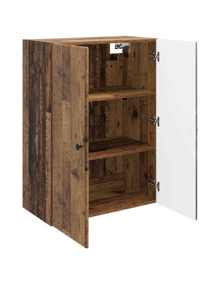 Mobiletto a muro Legno antico 66 x 34,5 x 90 cm