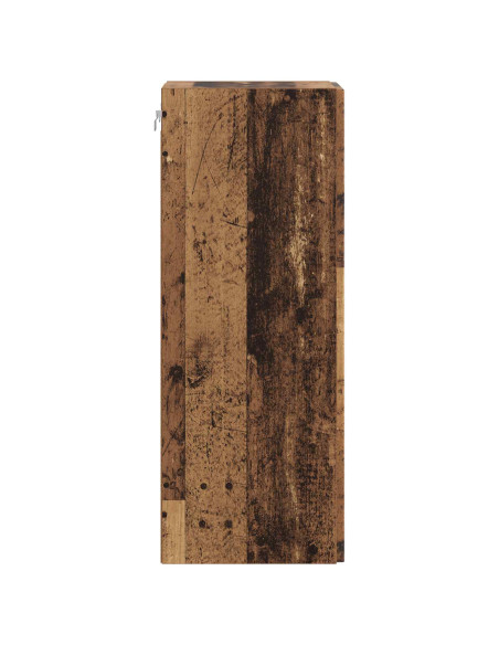 Mobiletto a muro Legno antico 66 x 34,5 x 90 cm