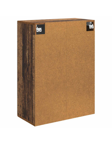 Mobiletto a muro Legno antico 66 x 34,5 x 90 cm
