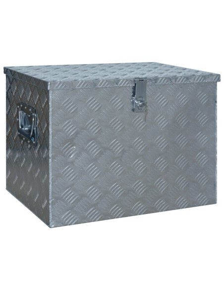 Scatola in Alluminio 610x430x455 mm Argento