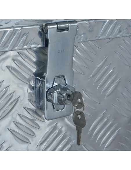 Scatola in Alluminio 610x430x455 mm Argento