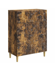 Credenza Rovere Fumo 66 x 34,5 x 90 cm Legno ingegnerizzato