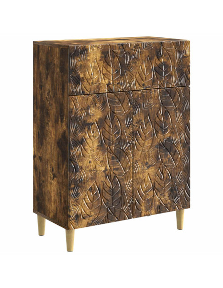 Credenza Rovere Fumo 66 x 34,5 x 90 cm Legno ingegnerizzato