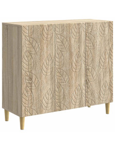 Credenza Rovere Sonoma 89 x 34,5 x 80 cm Legno ingegnerizzato