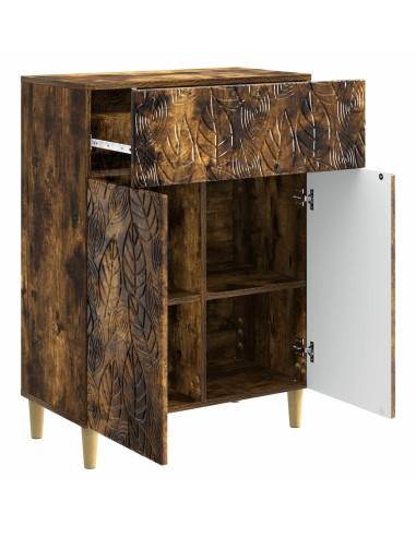 Credenza Rovere Fumo 66 x 34,5 x 90 cm Legno ingegnerizzato