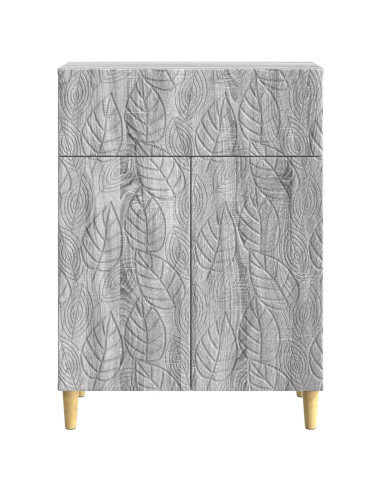 Credenza Sonoma grigio 66 x 34,5 x 90 cm Legno ingegnerizzato