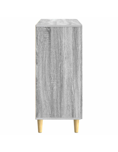 Credenza Sonoma grigio 89 x 34,5 x 80 cm Legno ingegnerizzato