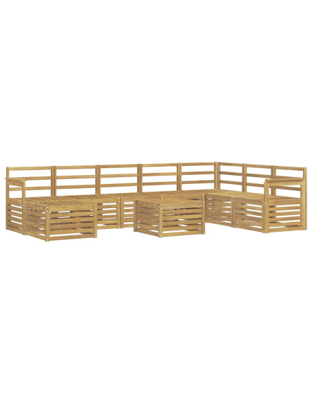 Set divani Legno di Acacia Massello