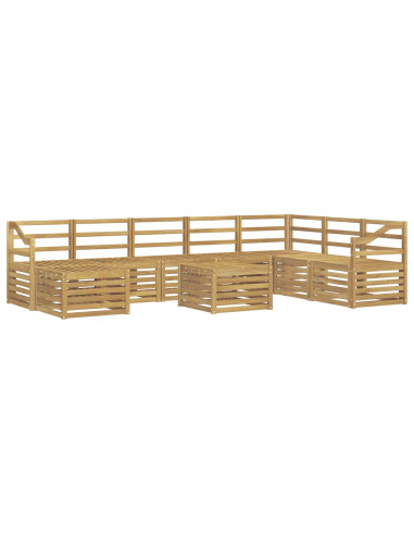 Set divani Legno di Acacia Massello