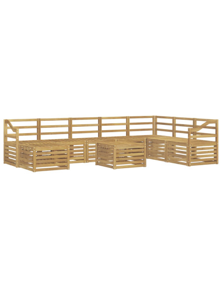 Set divani Legno di Acacia Massello