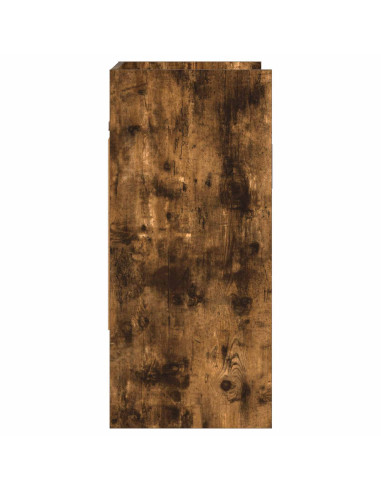 Scaffale da parete A parete Rovere Fumo 80 x 36 x 80 cm